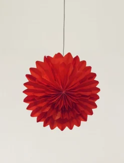 Reforma Adventsstjärna 'Lotus' 45cm - Röd