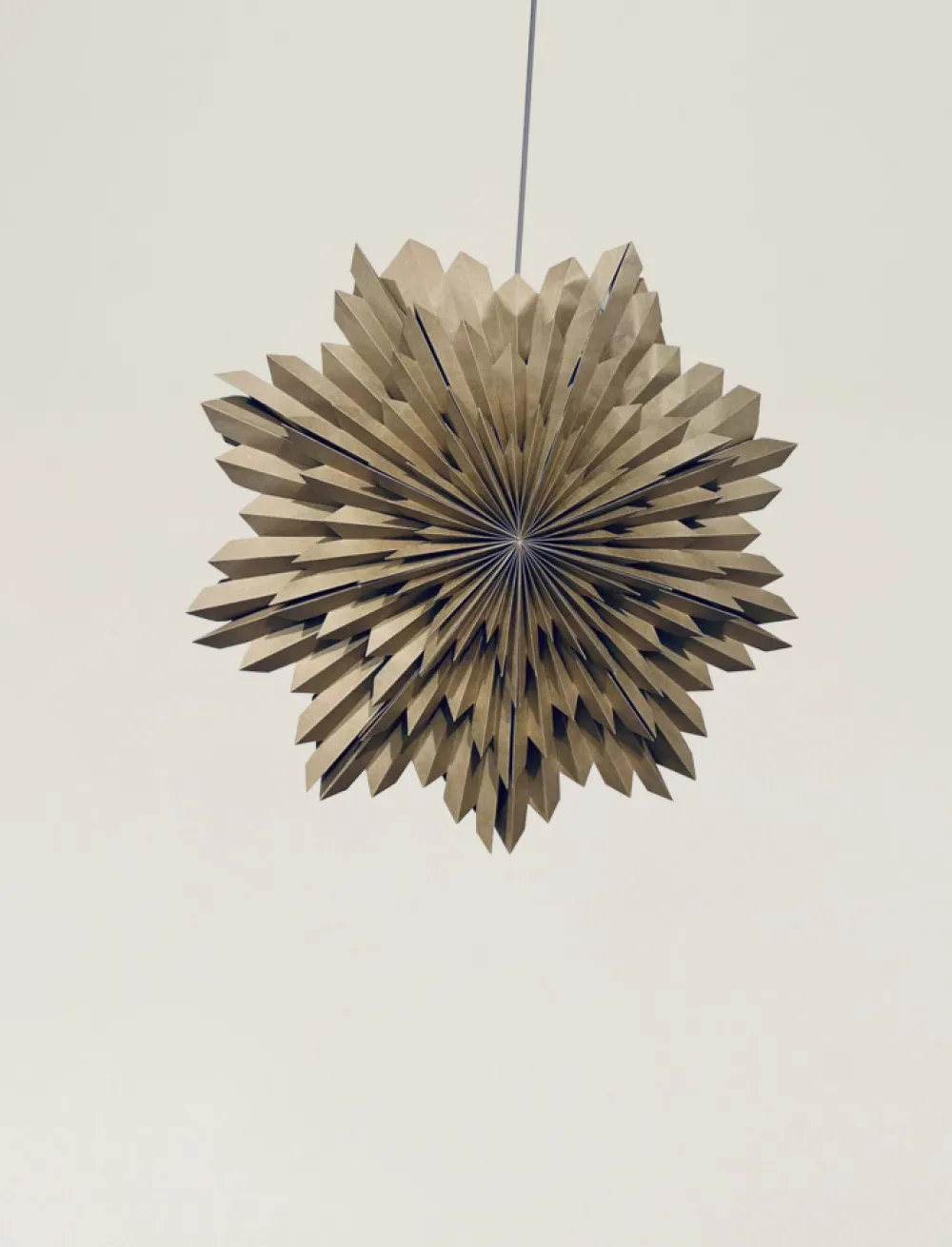 Reforma Adventsstjärna 'Oslo' 80cm - Brun