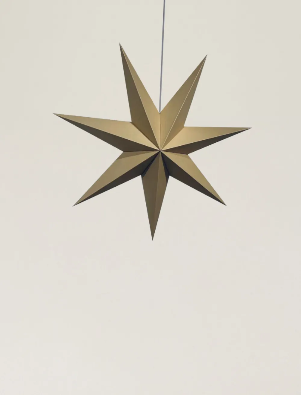 Reforma Adventsstjärna 'Sally' 60cm - Brun