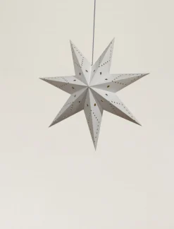 Reforma Adventsstjärna 'Skimra' 45cm - Vit