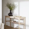 Rowico Home Avlastningsbord 'Markham' 140cm - Vitpigmenterad