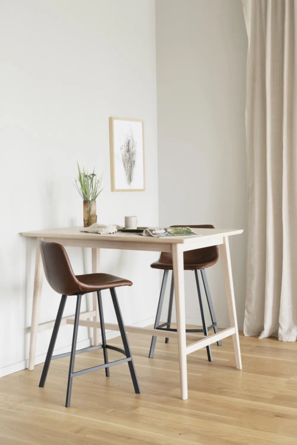 Rowico Home Barstol 'Auburn' - Svart