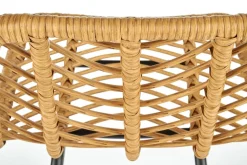 Reforma Barstol 'Cane' - Natur/Svart
