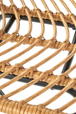 Reforma Barstol 'Cane' - Natur/Svart