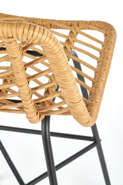 Reforma Barstol 'Cane' - Natur/Svart