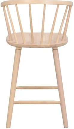 Rowico Home Barstol 'Carmen' - Natur/Vit