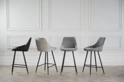 Reforma Barstol 'Sierra' - Brun/Svart