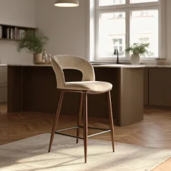 Reforma Barstol 'Vestby' - Beige/brun