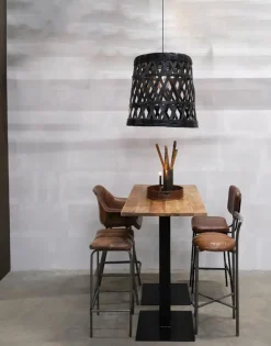 Trademark Living Barstol Vintage - Läder