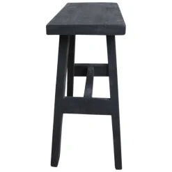 Vintage Bänk 'Hållplats' M - Svart