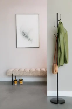 Reforma Bänk 'Jethro' - Beige/Svart