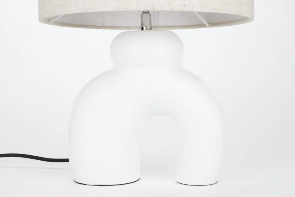Zuiver Bordslampa 'Bibi' - Beige