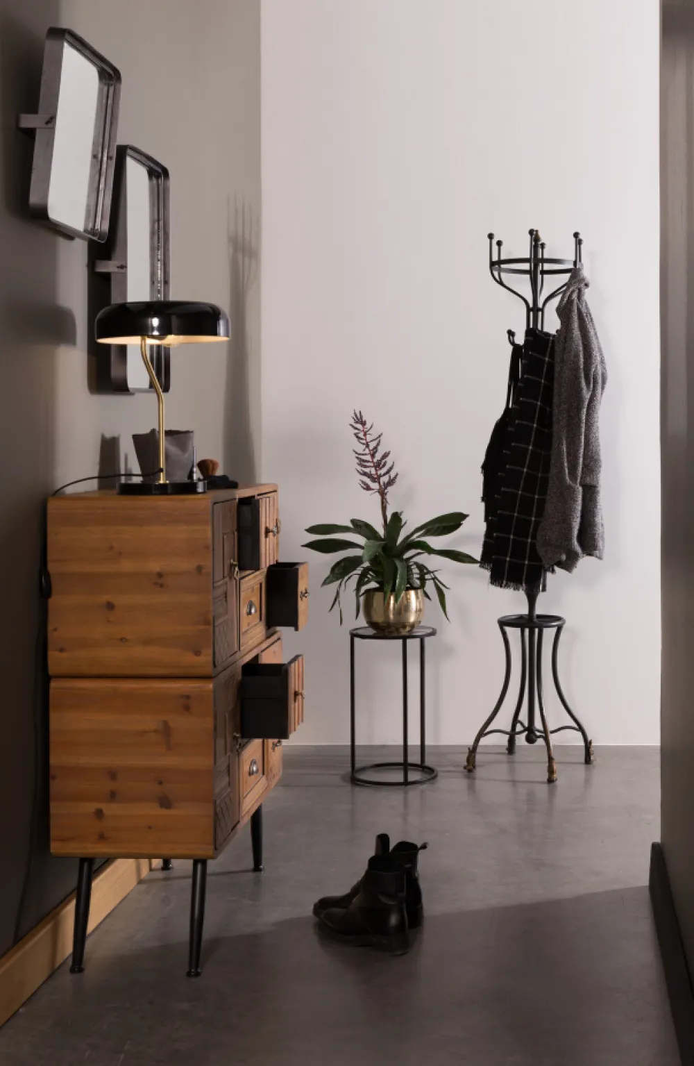 Dutchbone Bordslampa 'Eclipse' - Svart