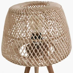 Vintage Bordslampa 'Maze' - Natur