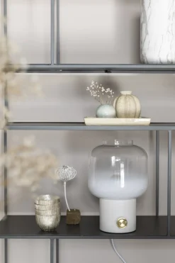 Zuiver Bordslampa 'Moody' - Vit