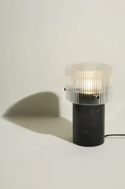Hübsch Bordslampa 'Revolve' - Svart