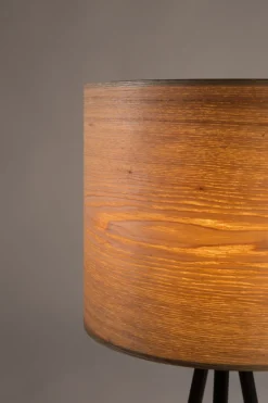 Dutchbone Bordslampa 'Woodland' - Svart/Natur