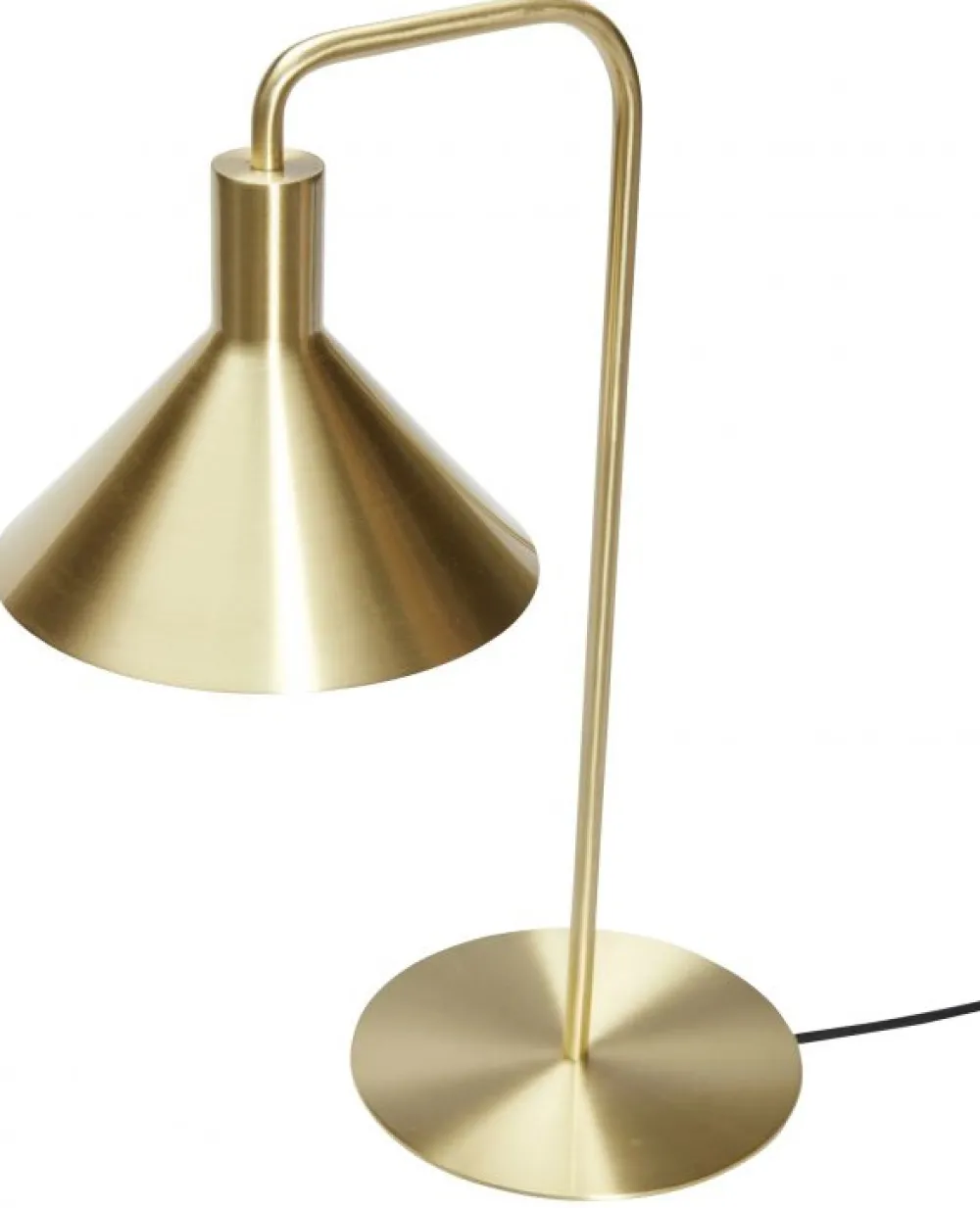 Hübsch Bordslampa 'Yama' - Mässing