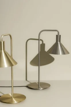 Hübsch Bordslampa 'Yama' - Mässing