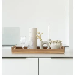 Reforma Bricka 'Faro' - Teak/Natur