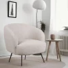 Reforma Fåtölj 'Capri' - Beige/Bouclé