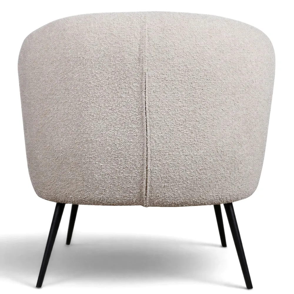 Reforma Fåtölj 'Capri' - Beige/Bouclé