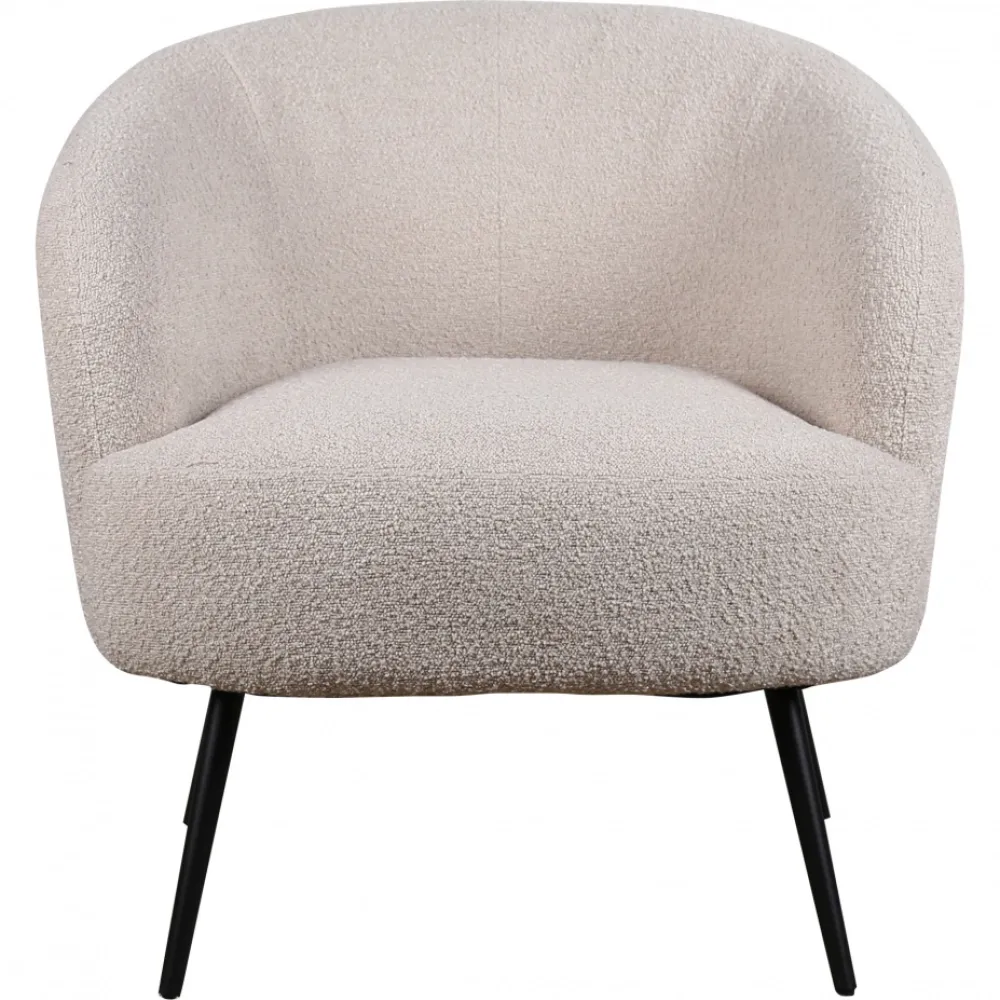 Reforma Fåtölj 'Capri' - Beige/Bouclé