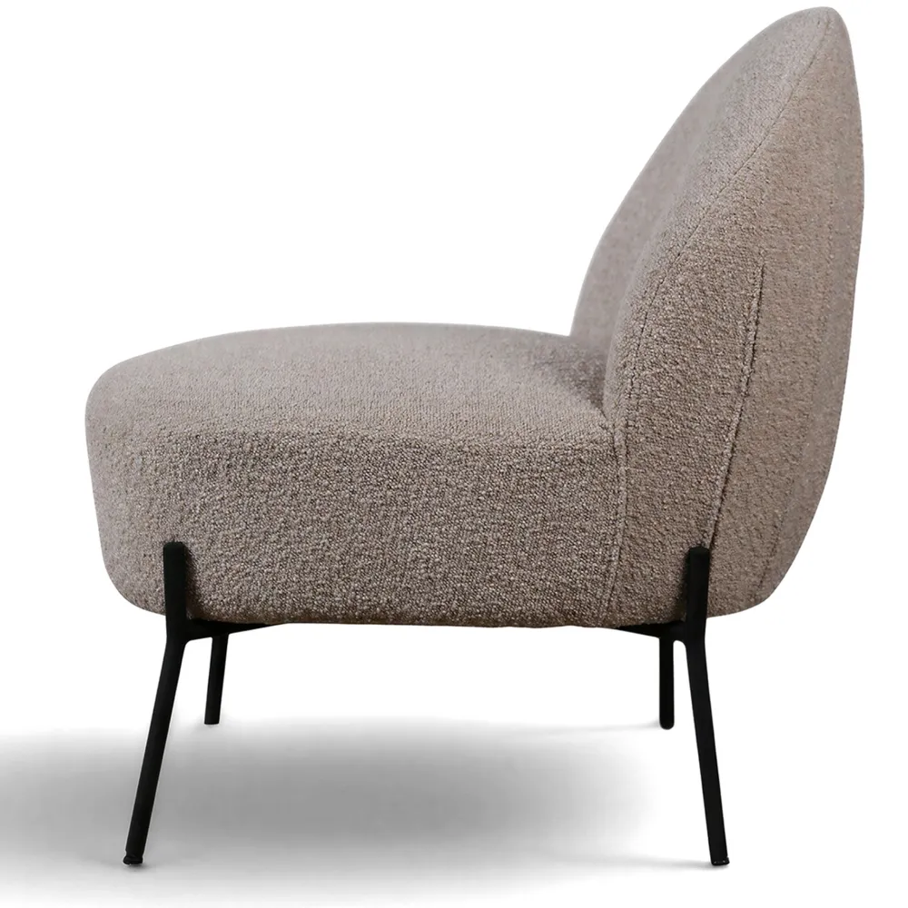 Reforma Fåtölj 'Gori' - Beige/Bouclé