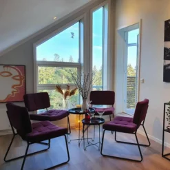 Reforma Fåtölj 'Kelly' - Burgundy/Sammet