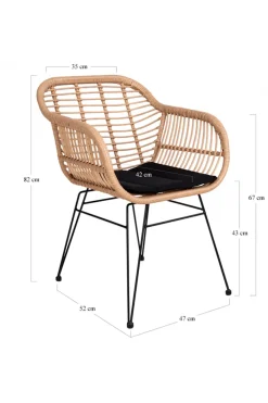 Garden Prestige Fåtölj 'Trieste' - Natur