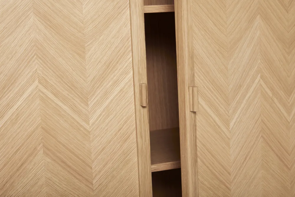Hübsch Garderob 'Herringbone' - Natur