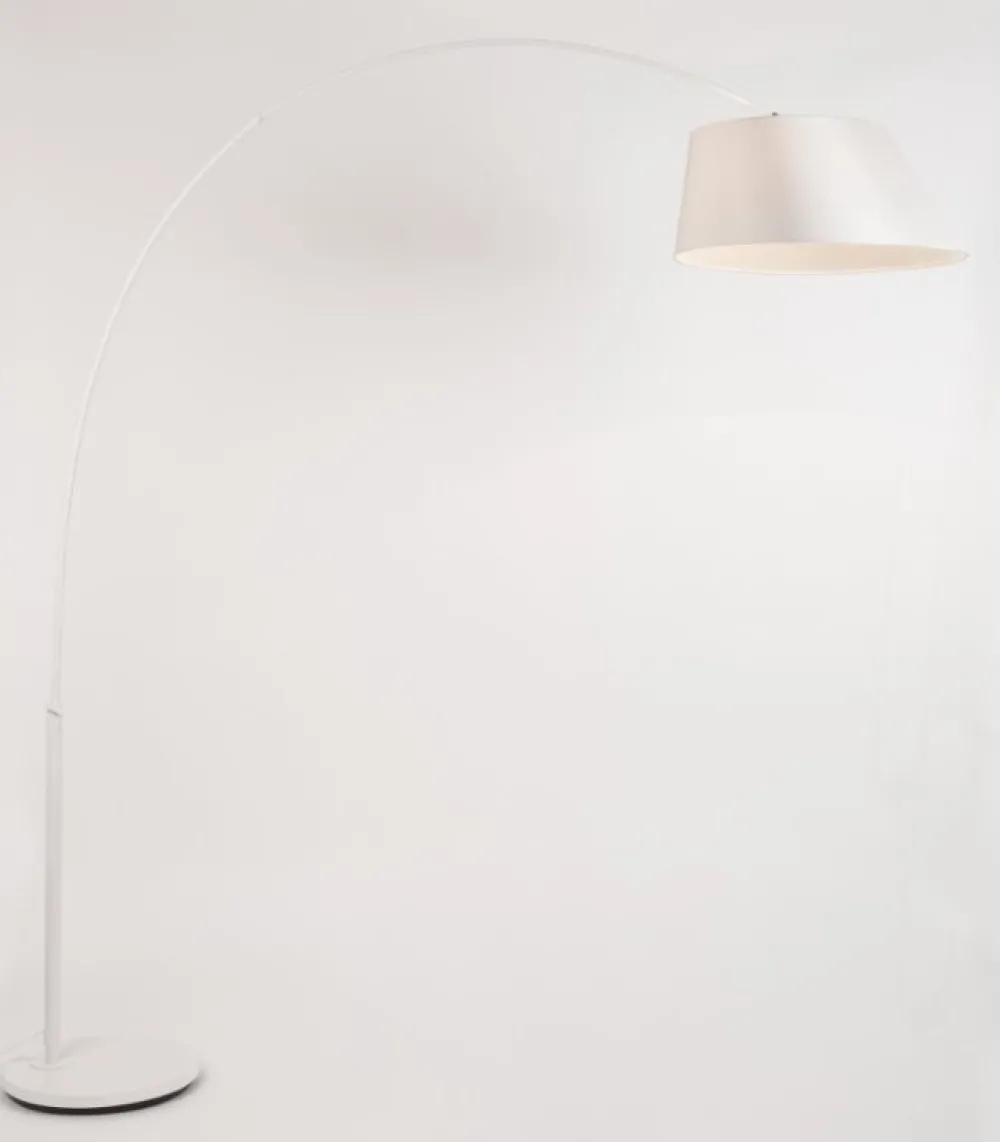 Zuiver Golvlampa 'Arc' - Vit