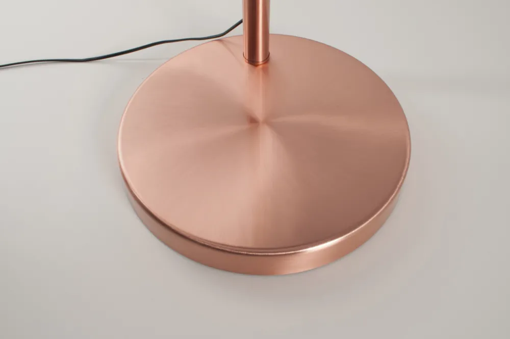 Zuiver Golvlampa 'Bow' - Koppar