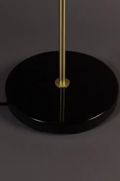 Dutchbone Golvlampa 'Eclipse' - Svart