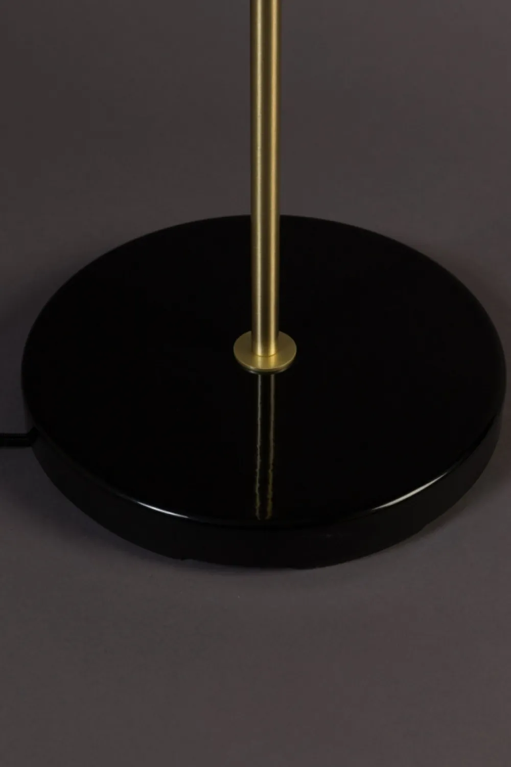 Dutchbone Golvlampa 'Eclipse' - Svart