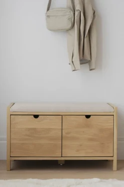 Rowico Home Hallbänk 'Hillmond' - Ek