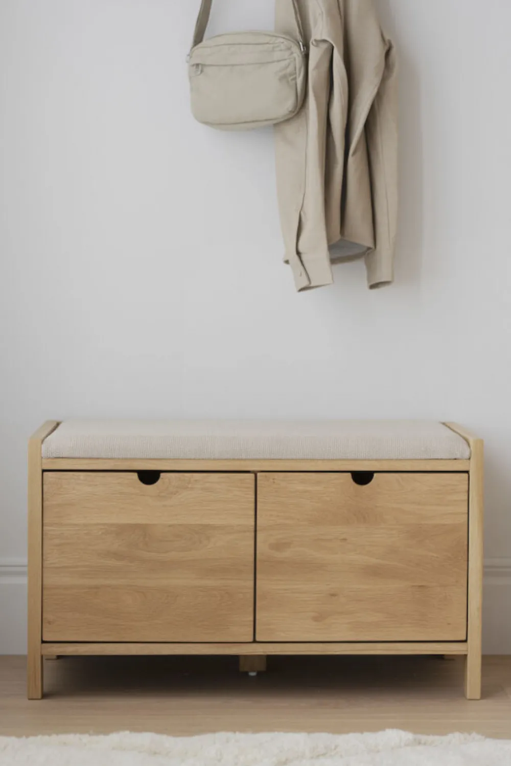 Rowico Home Hallbänk 'Hillmond' - Ek