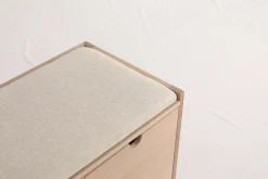 Reforma Hallbänk 'Mellby' - Vitpigmenterad