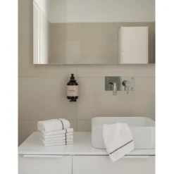 Svanefors Handduk 'Carlton' 30x30 - Vit