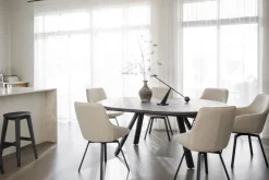 Rowico Home Iläggsskiva 'Maddock' - Brun