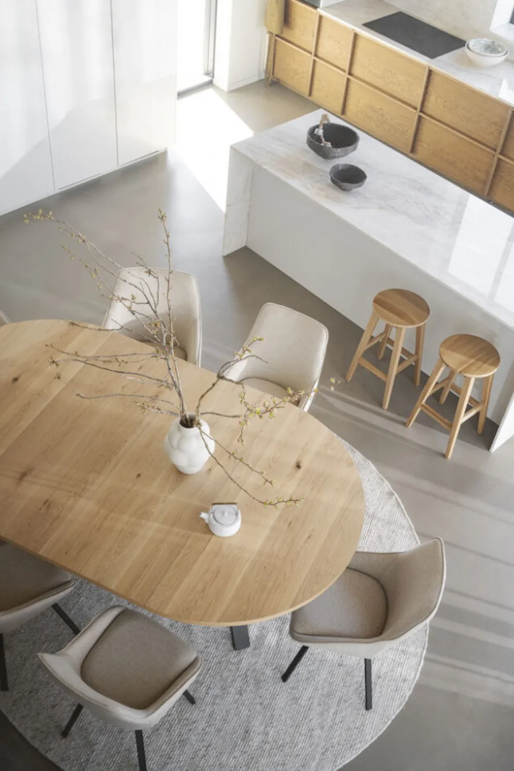 Rowico Home Iläggsskiva 'Maddock' - Natur
