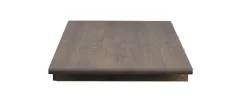 Rowico Home Iläggsskiva 'Tyler' 45cm - Brun