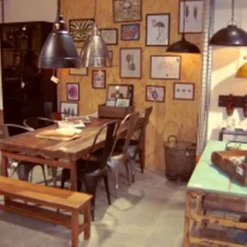 Trademark Living Industrilampa 'Thormann' - Gul/Patina