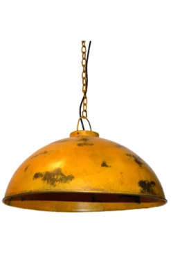 Trademark Living Industrilampa 'Thormann' - Gul/Patina