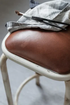 Vintage Industripall - Brun/Vit
