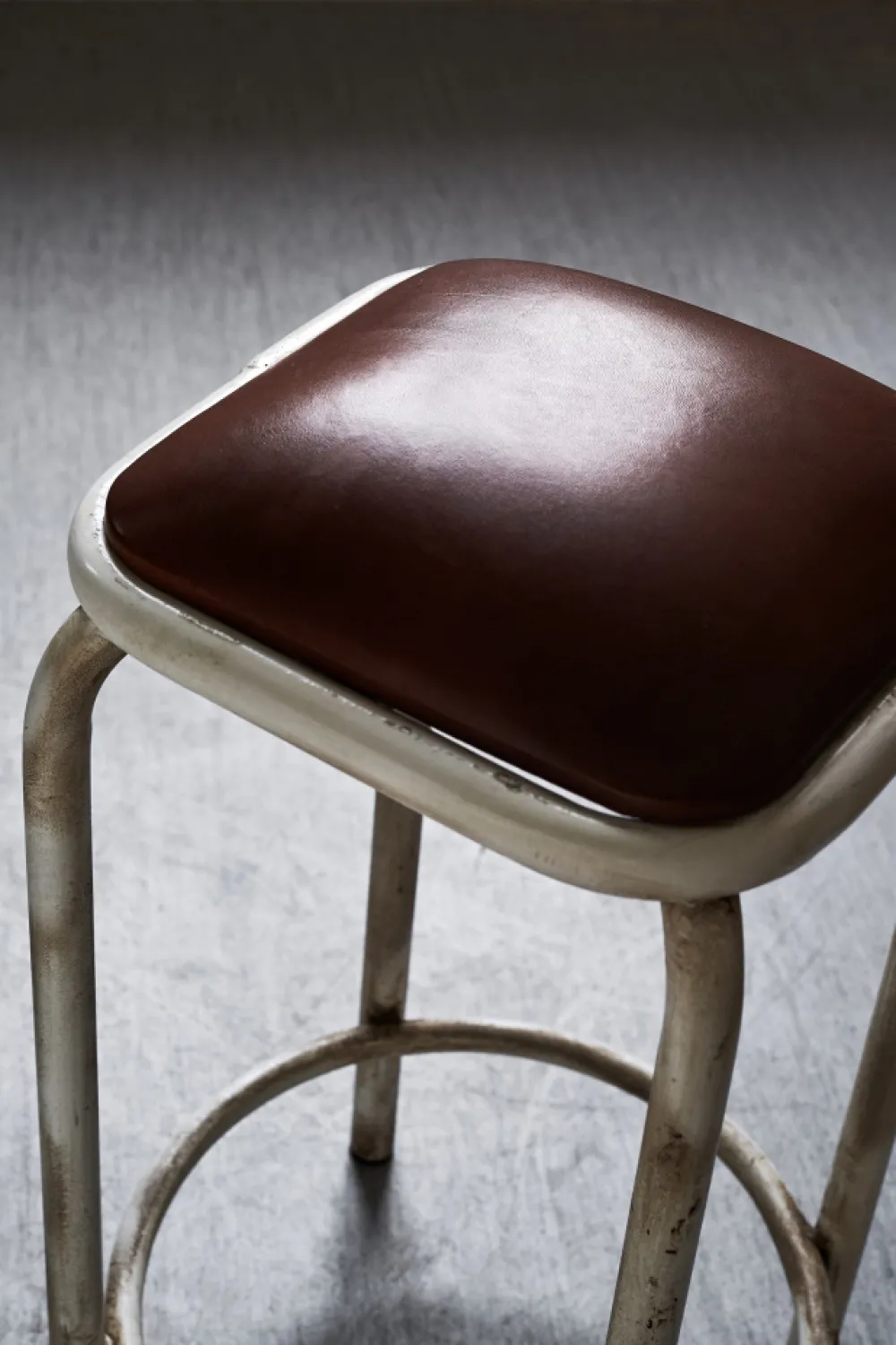 Vintage Industripall - Brun/Vit