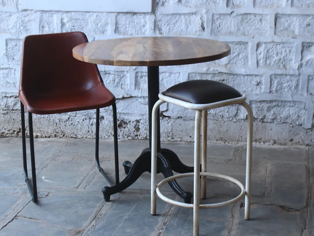Vintage Industripall - Brun/Vit