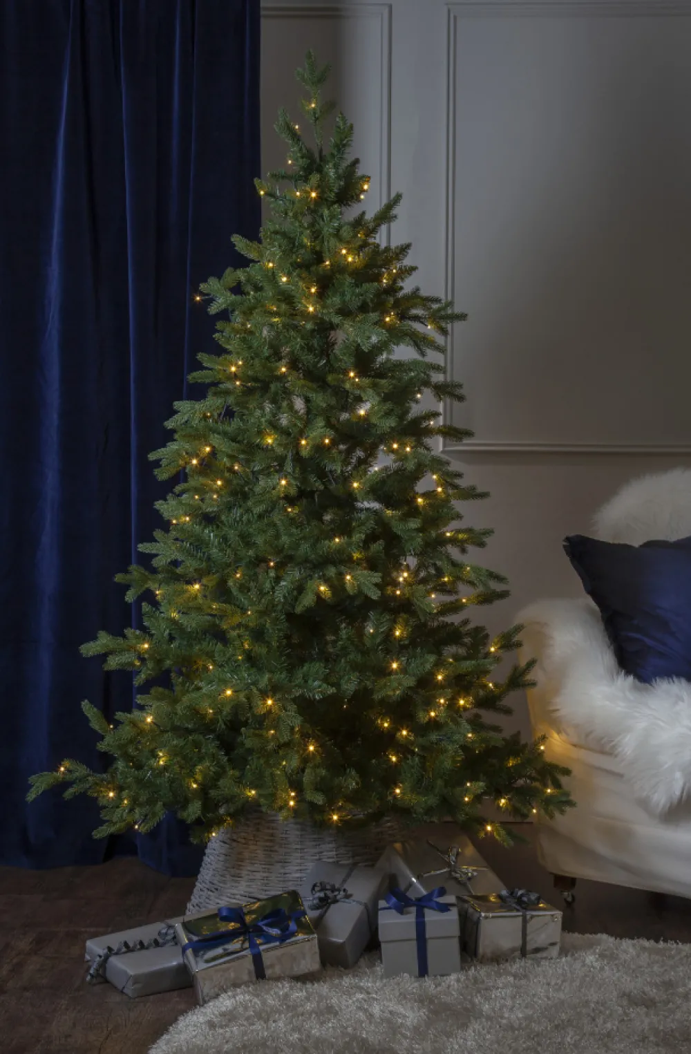 Star Trading Julgran 'Larvik Belysning' - Grön