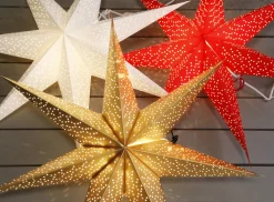 Star Trading Julstjärna 'Dot' 70cm - Guld