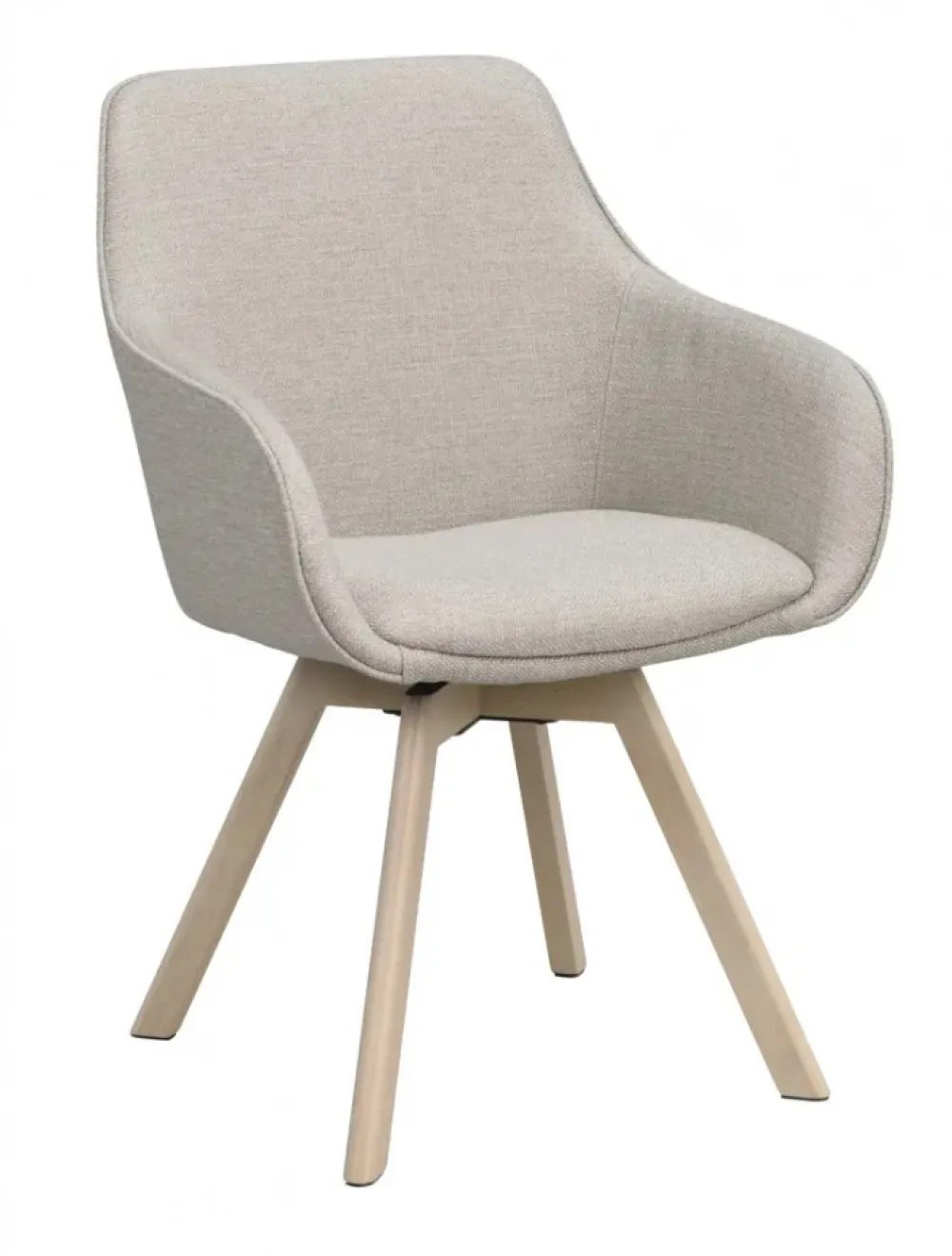 Rowico Home Karmstol 'Alison' - Beige/vitpigmenterade